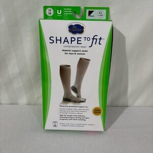 Dr. Comfort Shape to Fit Diabetic Support Socks Black XL